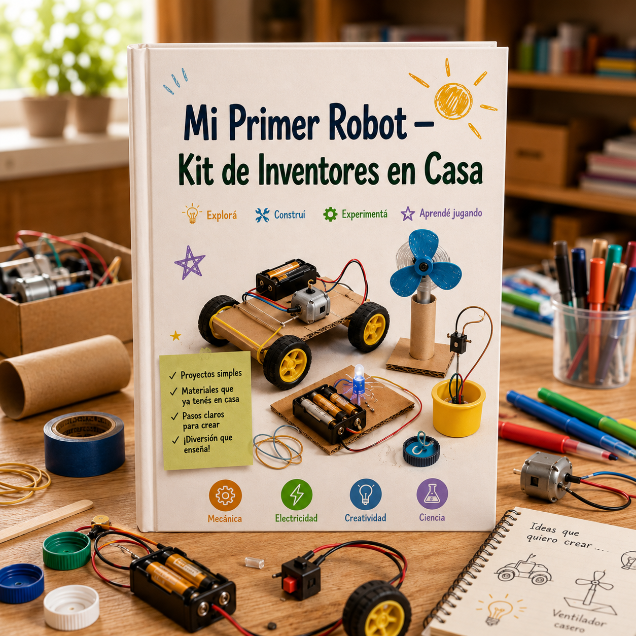 Mi Primer Robot + 5 Bonos de 🎁