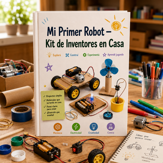 Mi Primer Robot + 5 Bonos de 🎁
